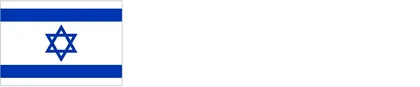 Olivaro wordmark with a small Israeli flag